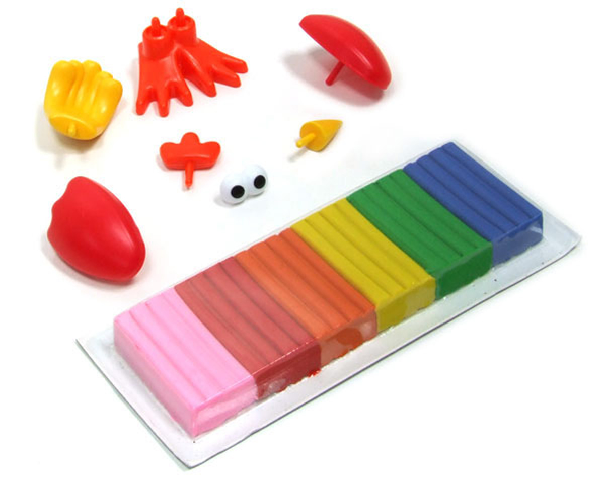 Kiddy Clay : 6 Colors of Clay+Bird Parts /Chicken
