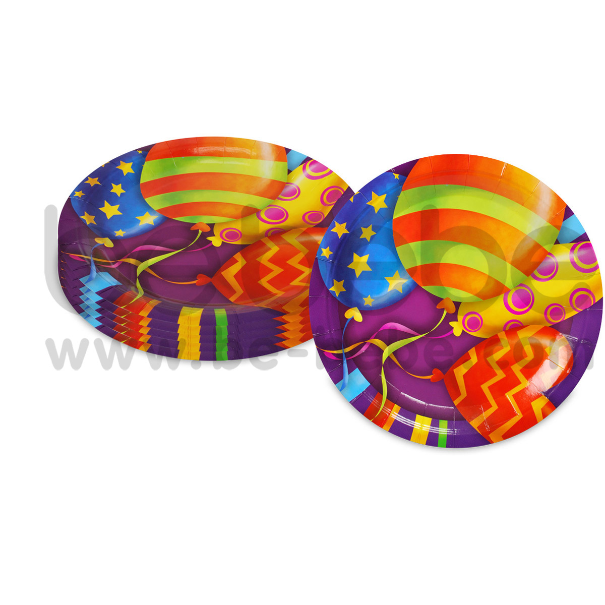 PARTY BUG : Paper plate 9 inch., 6 Packs