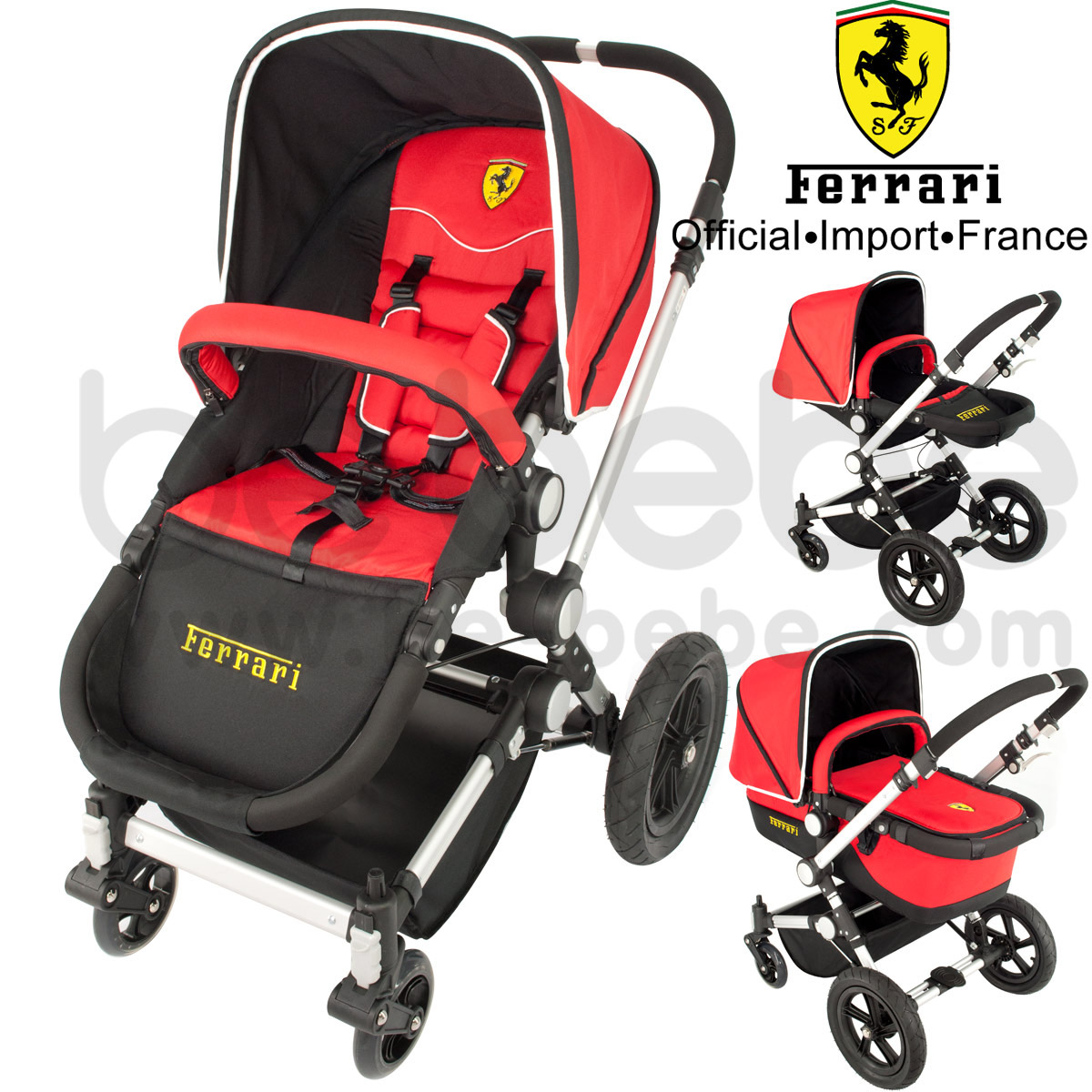 รถเข็นเด็ก Ferrari : Beebop Simple+CarryCot  