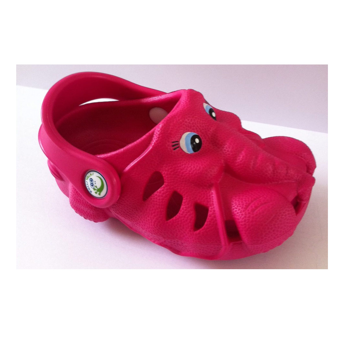 Polliwalks : Toddler shoes Ellie the ELEPHANT Raspberry # 8
