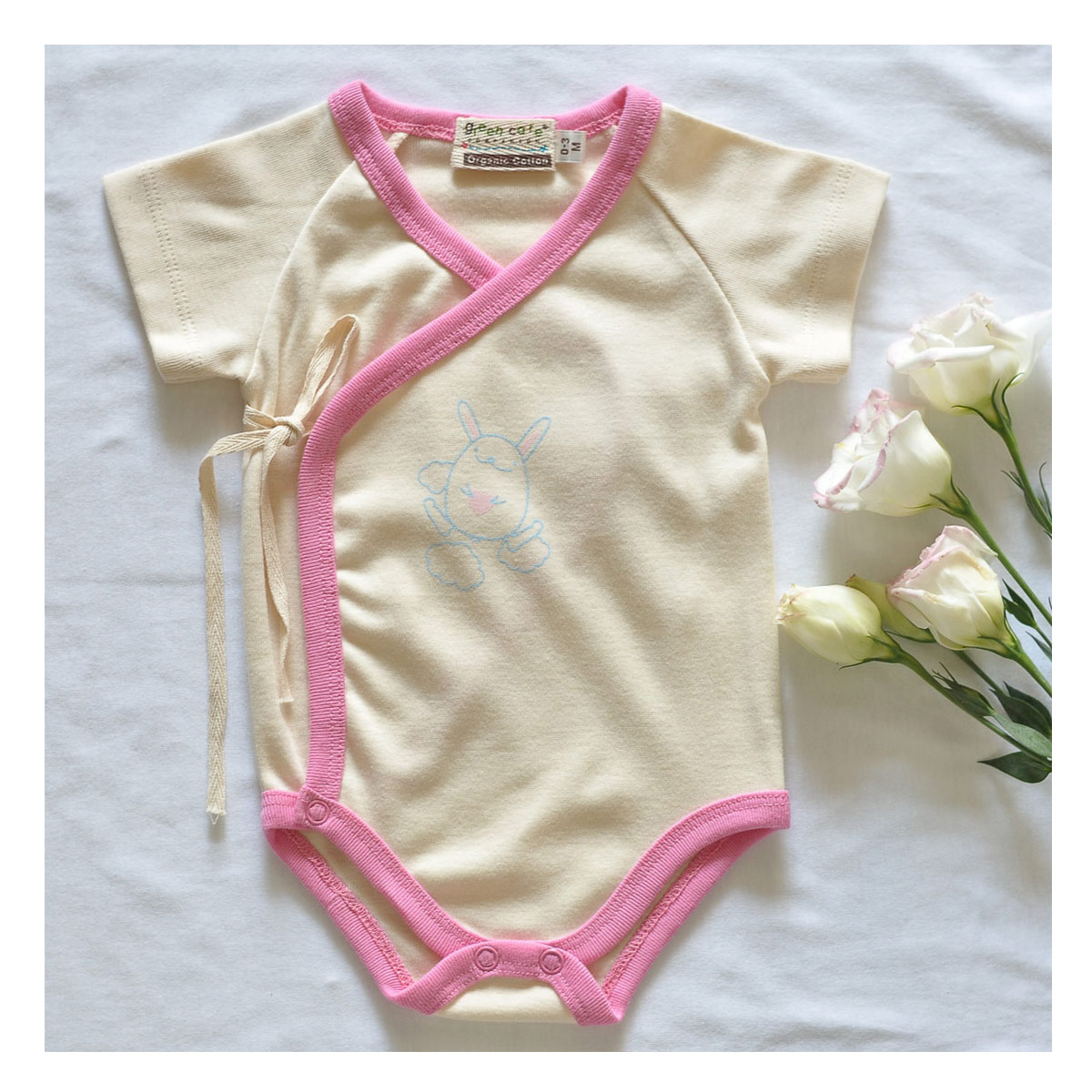 Greencare : Body suit Pink 0- 3 M