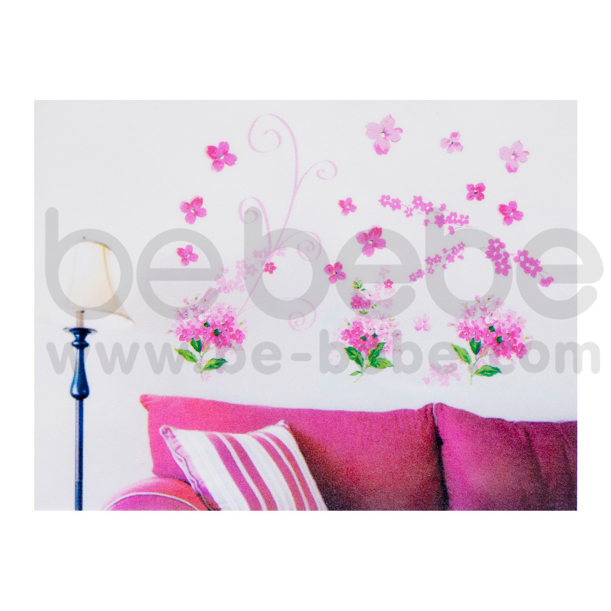 be bebe :  Removable PVC Wall Sticker(50x70cm.) / HL3D-2101
