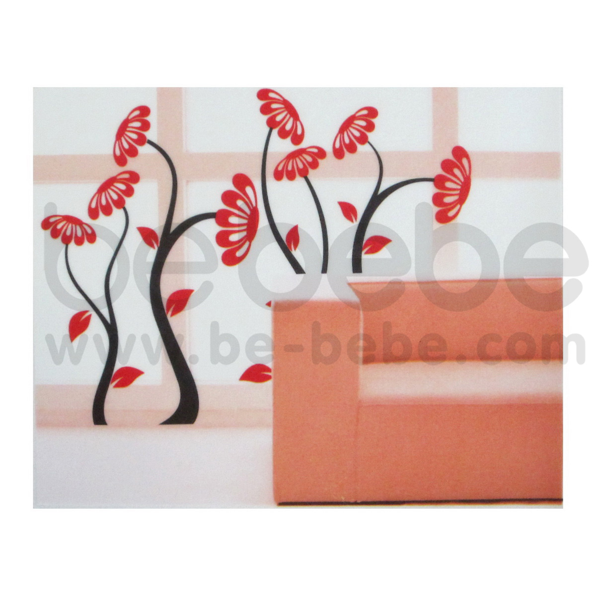 be bebe :  Removable PVC Wall Sticker(60x90cm.) / HL3D-3115