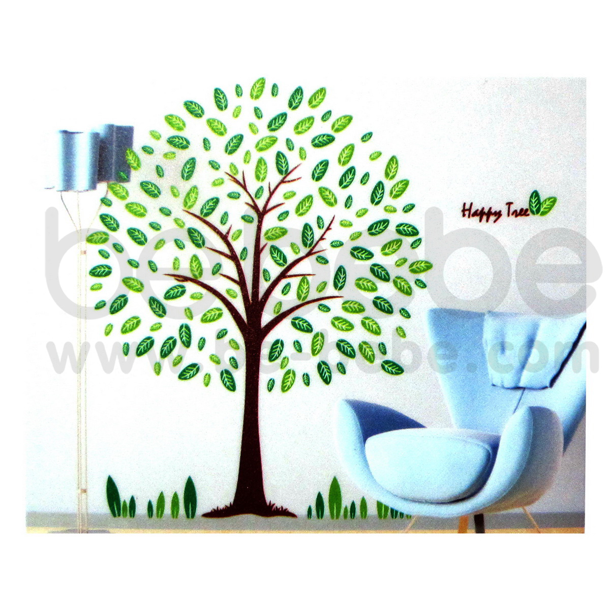 be bebe :  Removable PVC Wall Sticker(60x90cm.) / HL3D-3126
