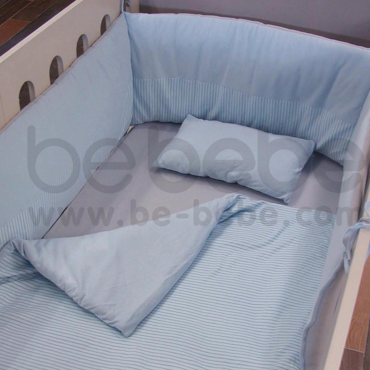 be bebe:Bedding Set 60x120 (5 Pcs.)/Blue