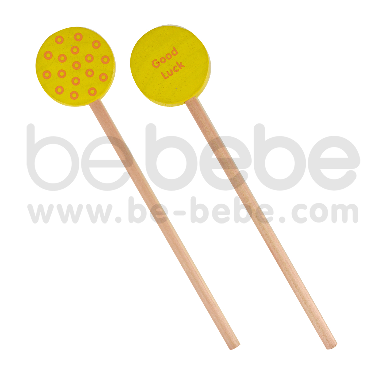 bebebe : Pencil-L-Circle-Good Luck/Yellow
