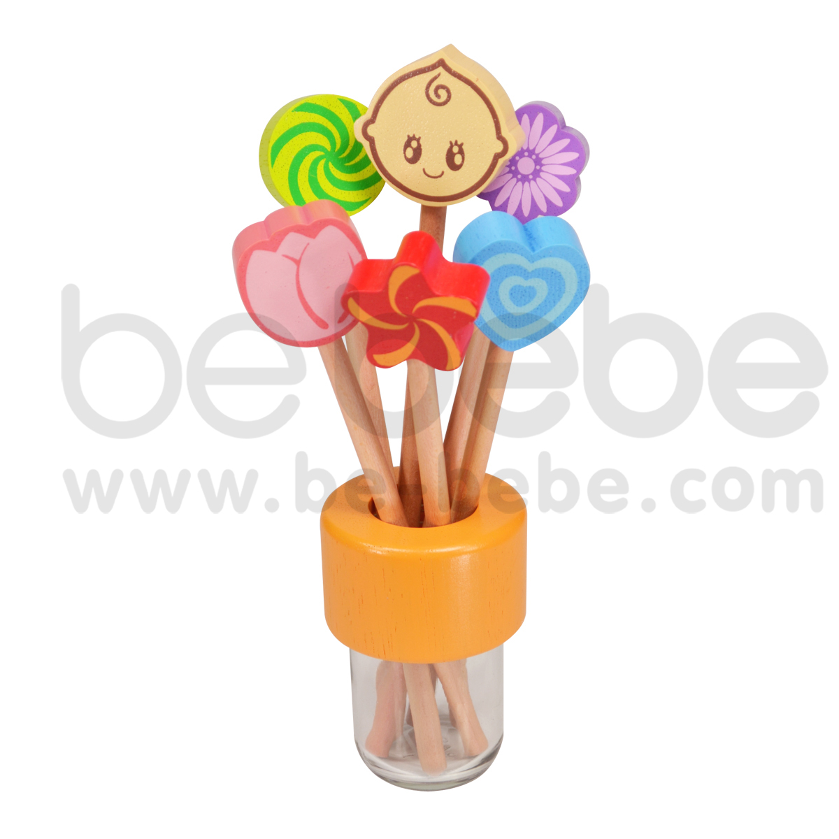 bebebe : Pencil-S-Chrysan.Flower/Orange