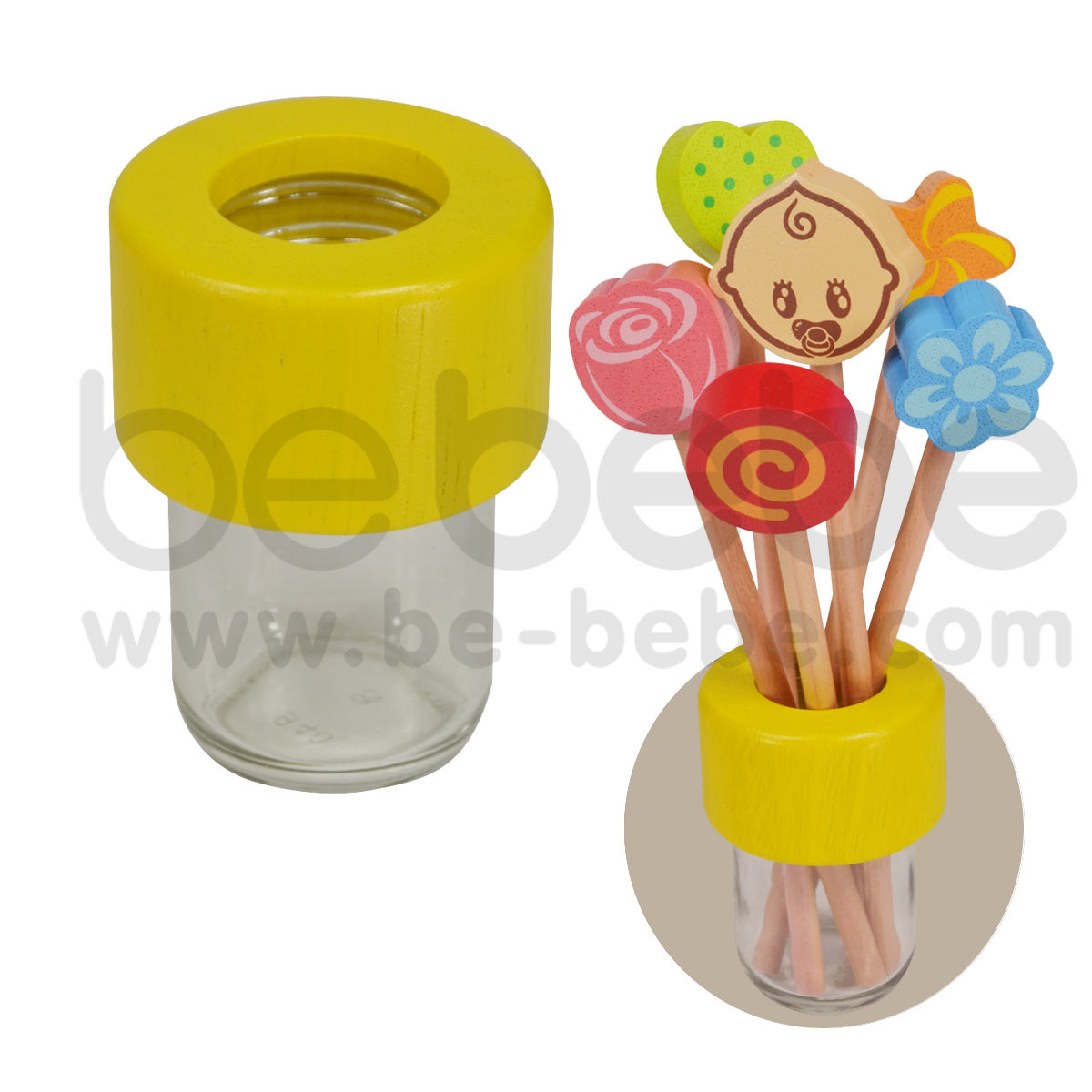 bebebe : Vase/Yellow