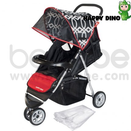 รถเข็นเด็ก-happy-dino-:-stroller-lc200h-j360+net