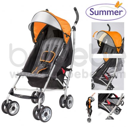 รถเข็นเด็ก-summer-:-3d-lite#8482;-convenience-stroller-(tangerine)-#21710