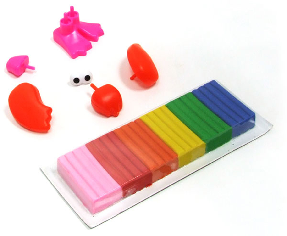 Kiddy Clay : 6 Colors of Clay + Bird Parts /Duck