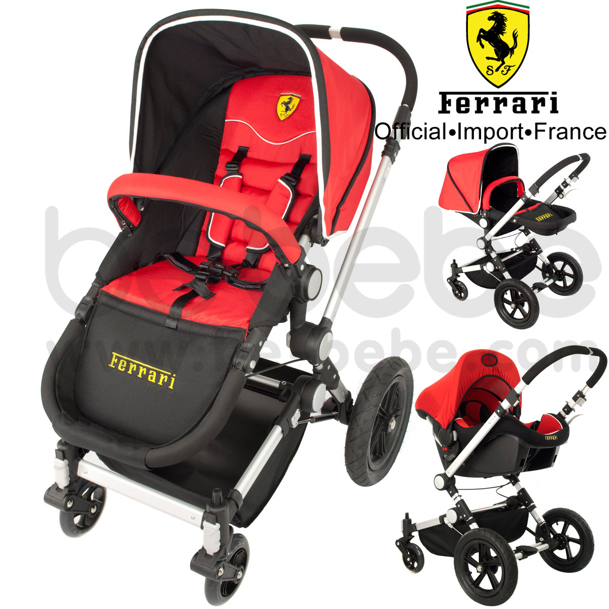 รถเข็นเด็ก Ferrari :   Beebop Simple+Car Seat