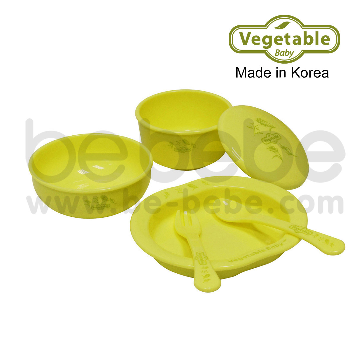 Vegetable : Baby Safe ชุดจานจากข้าวโพด(6ชิ้น) 