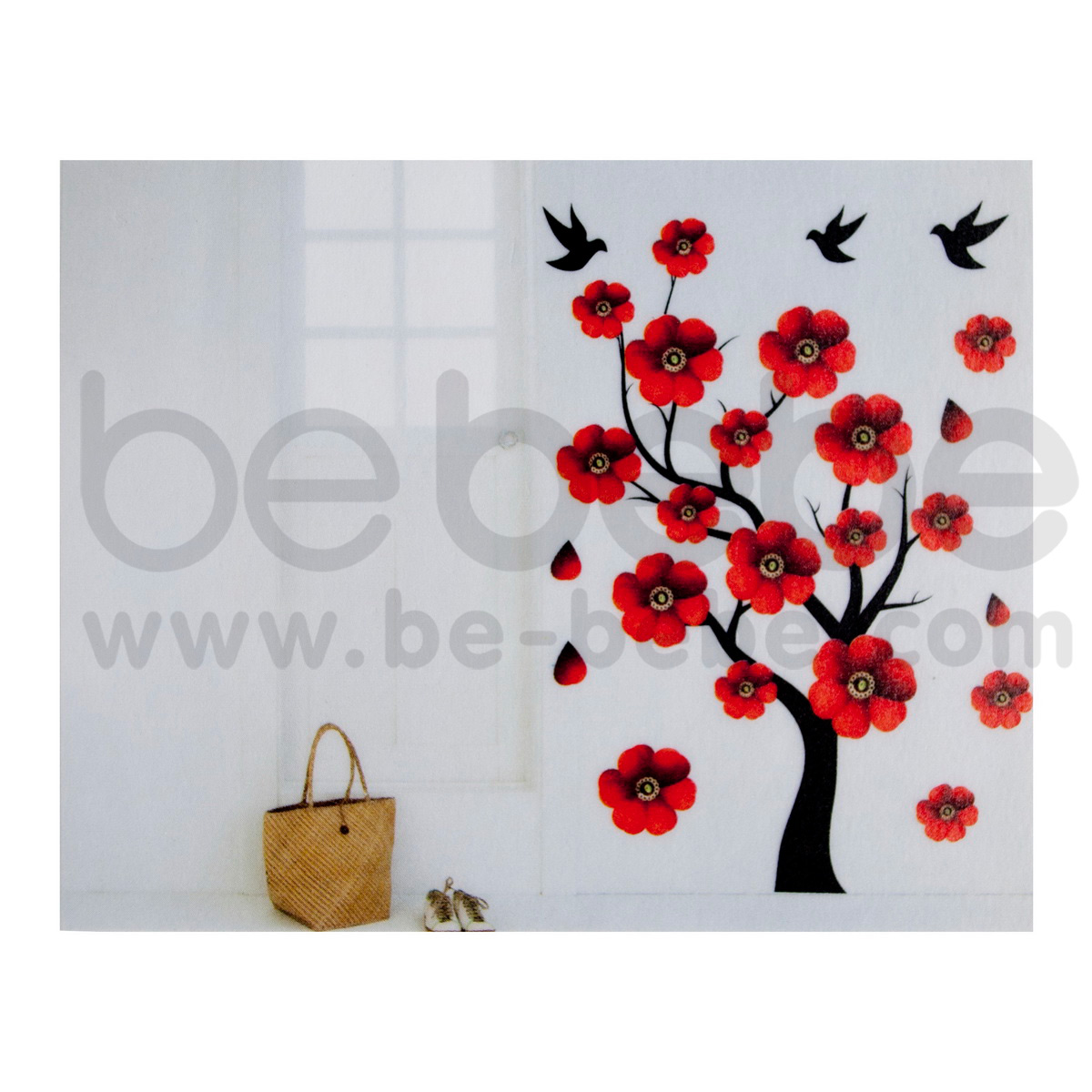 be bebe :  Removable PVC Wall Sticker(50x70cm.) / HL3D-2191