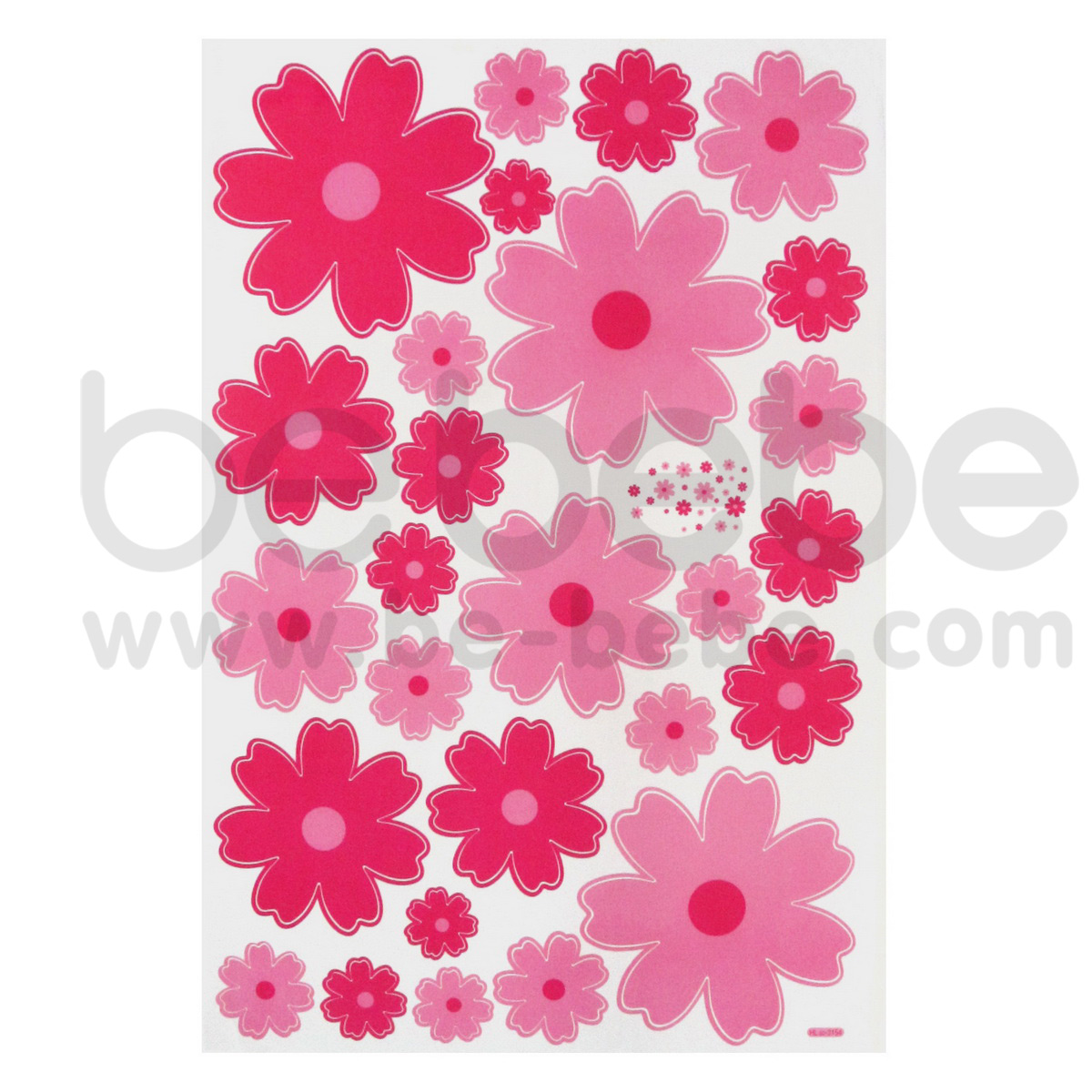 be bebe :  Removable PVC Wall Sticker(60x90cm.) / HL3D-3154