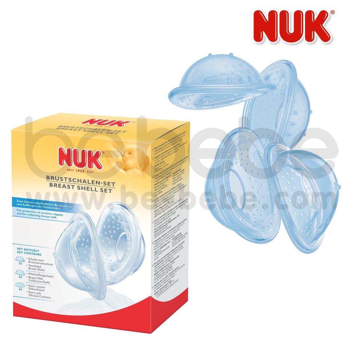 NUK:ฝาครอบป้องกันหัวนม 
