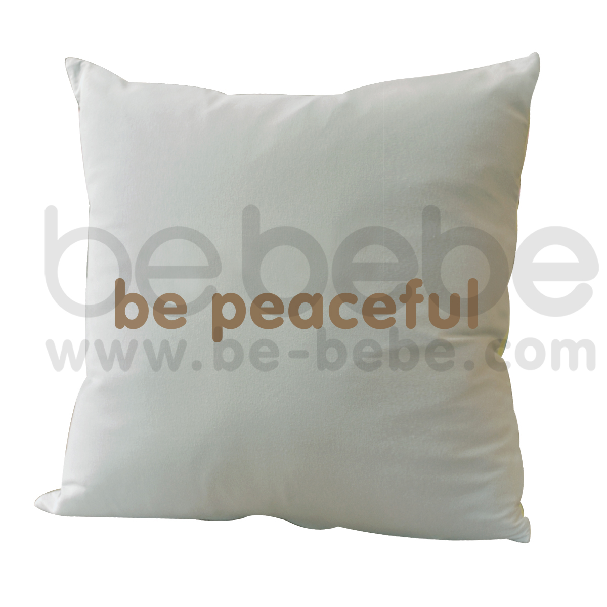 bebebe : หมอนอิง-be peaceful-girl / เขียวอ่อน 