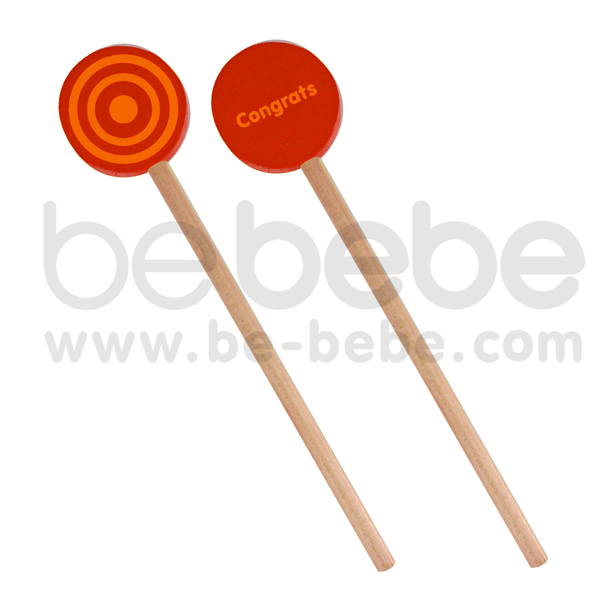bebebe : ดินสอL วงกลมแดง Congrats