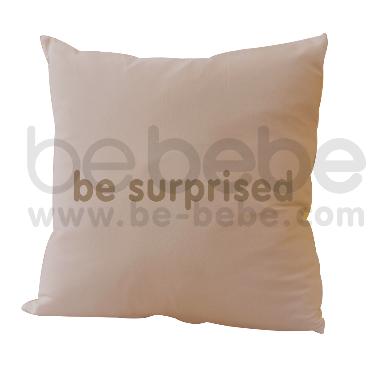 bebebe : Pillow-be surprised-girl / Light Brown