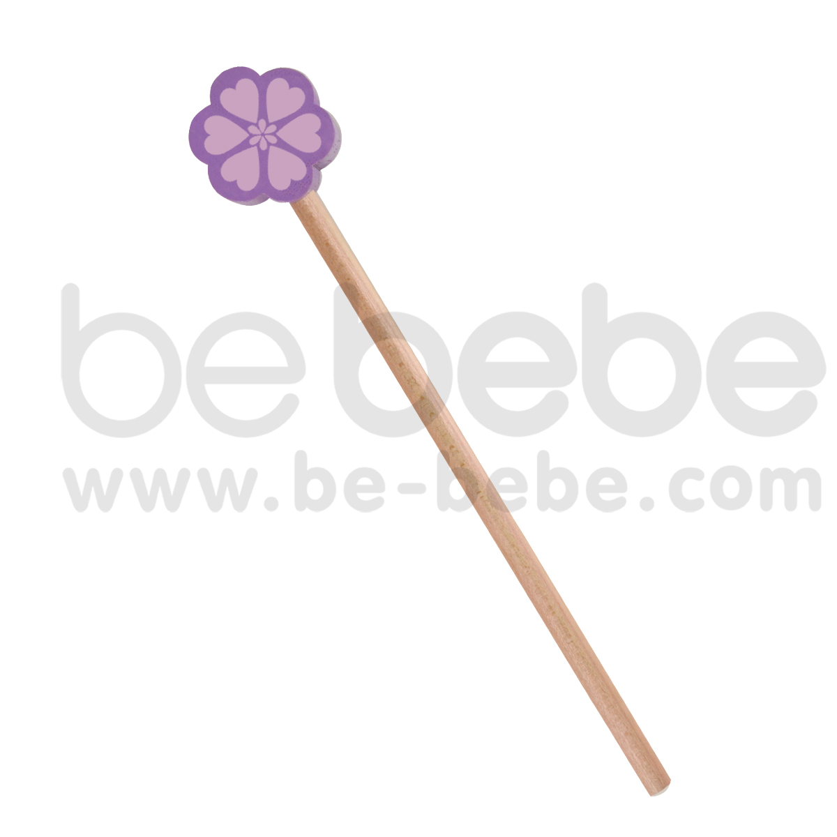 bebebe : Pencil-S-Heart Flower/Purple