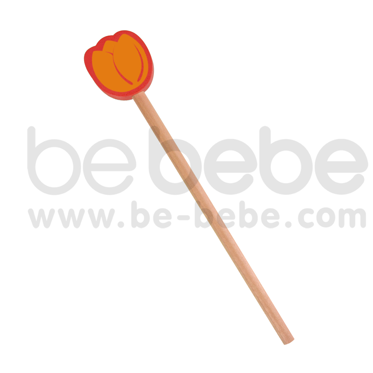 bebebe : ดินสอS ดอกทิวลิป/แดง