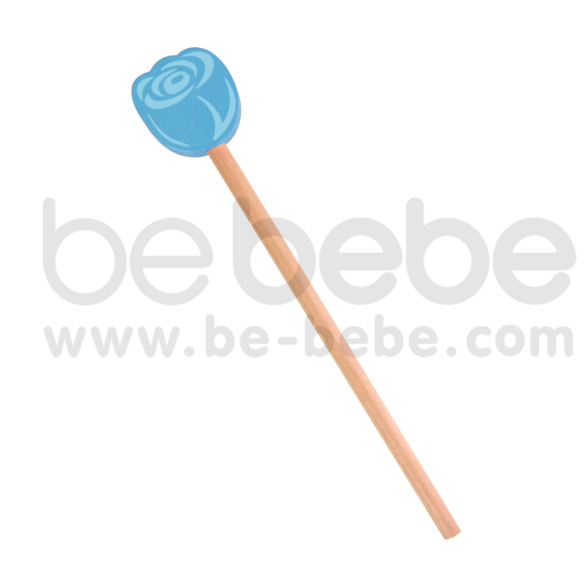 bebebe : ดินสอS ดอกกุหลาบ/ฟ้า