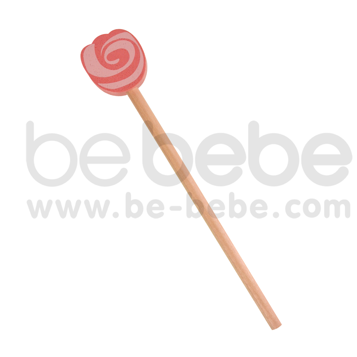 bebebe : ดินสอS ดอกก้นหอย/ชมพู