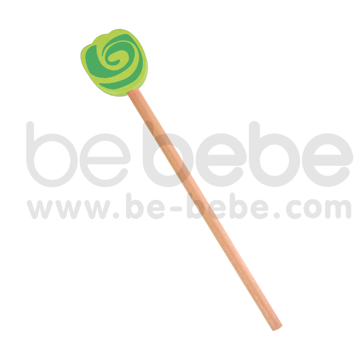 bebebe : ดินสอS ดอกก้นหอย/เขียว