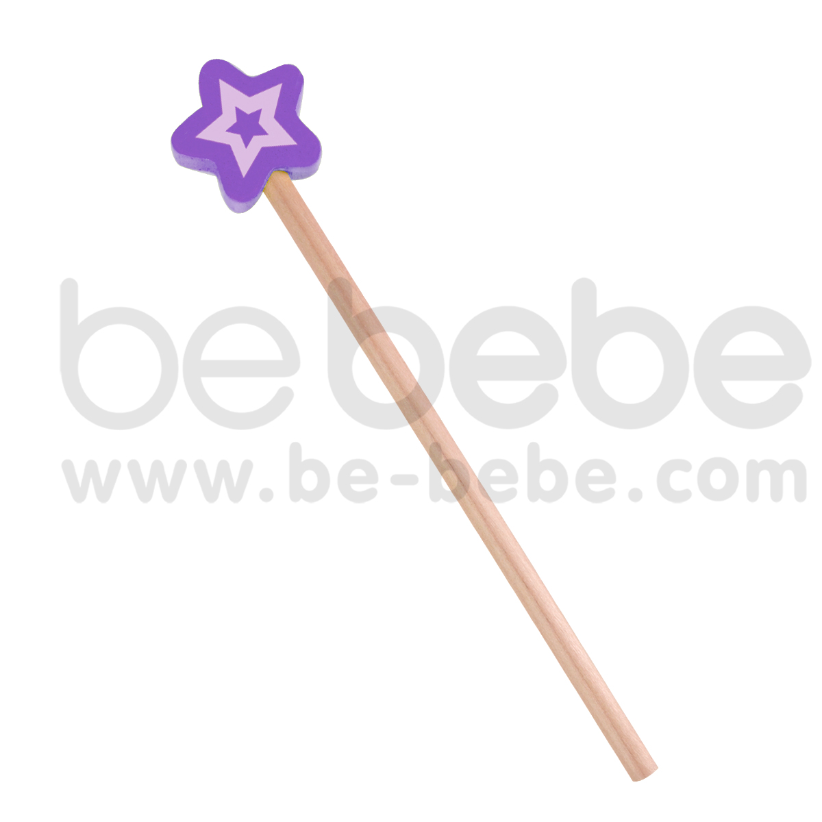bebebe : ดินสอS ดาว/ม่วง
