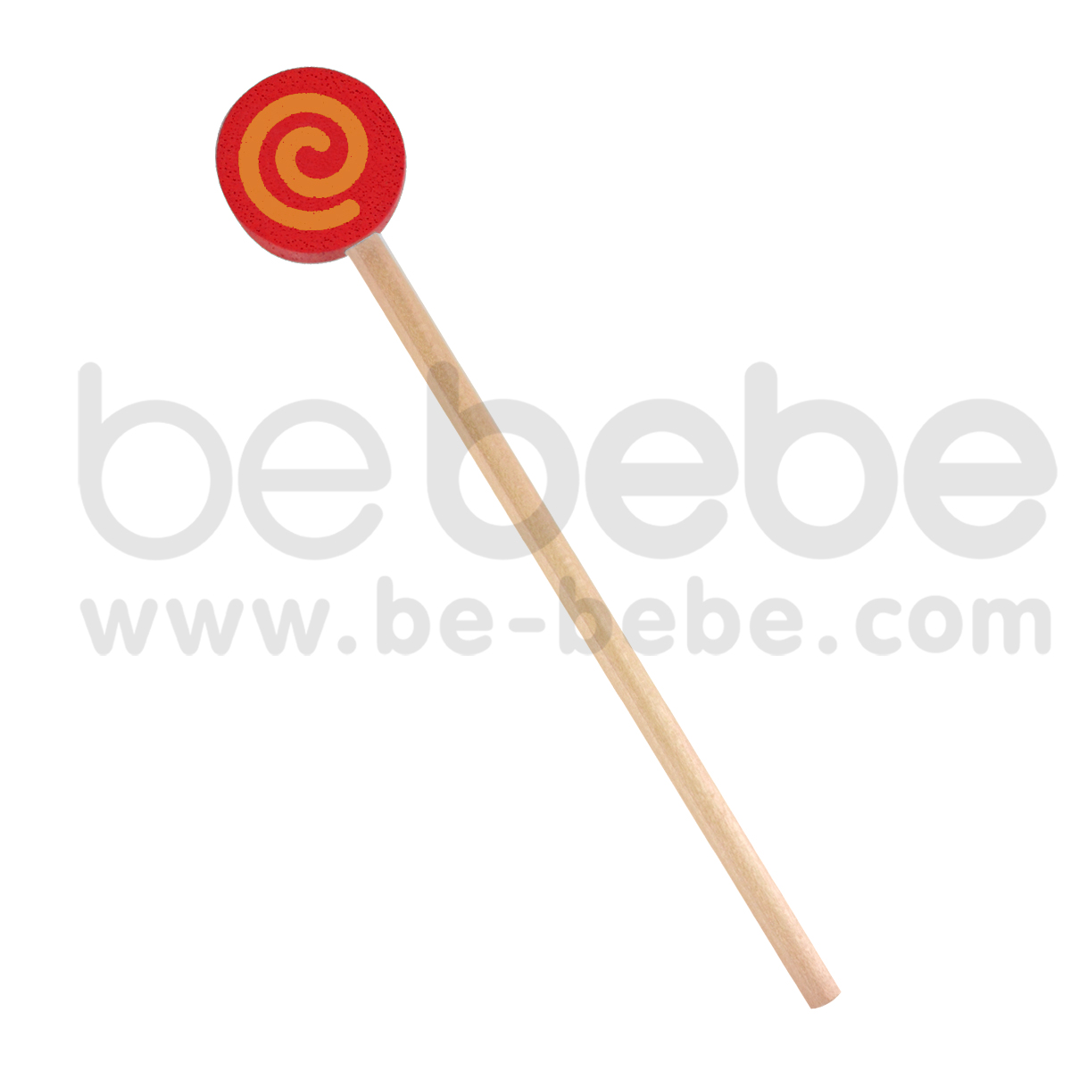 bebebe : ดินสอS วงกลมก้นหอย/แดง