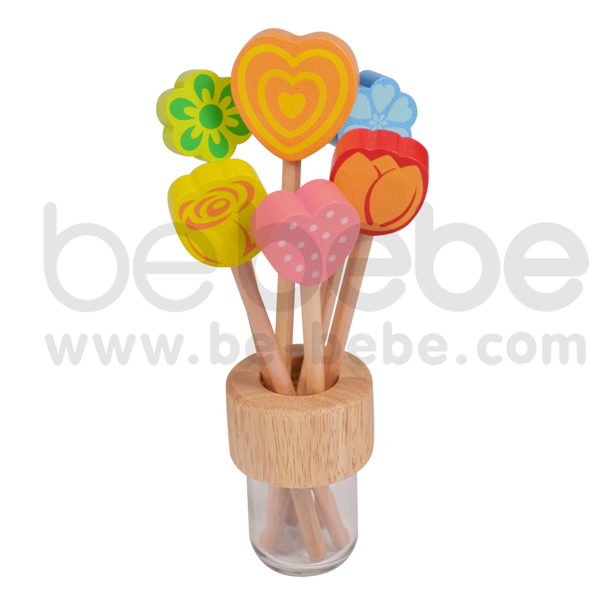 bebebe : Pencil-S-Spot Heart/Orange