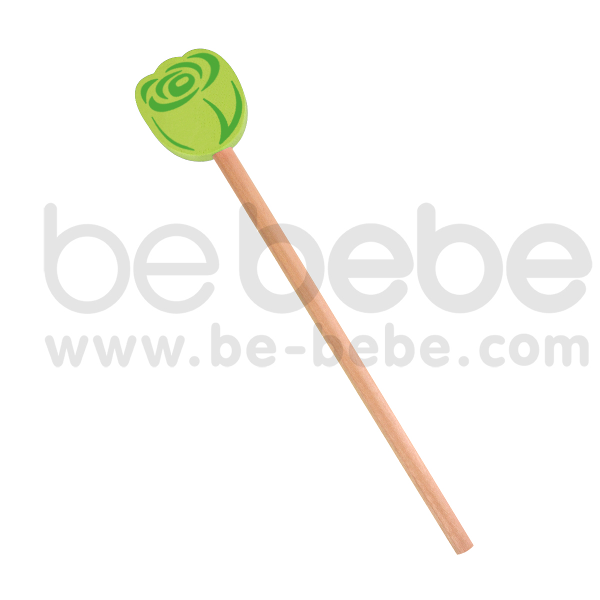 bebebe : ดินสอS ดอกกุหลาบ/เขียว