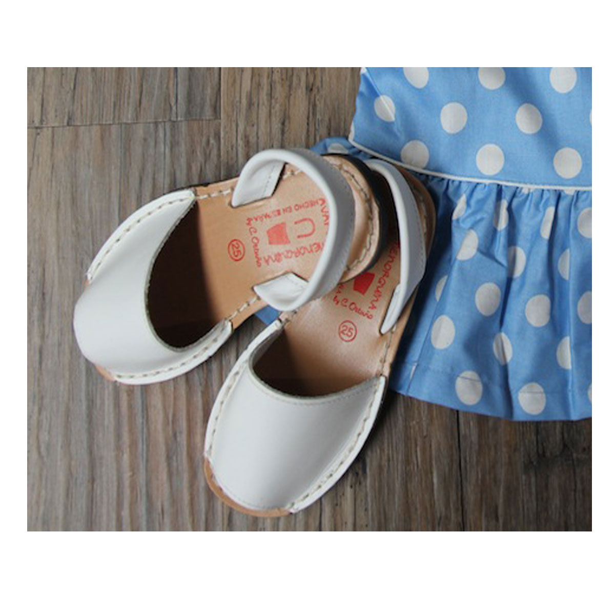 Xana's Closet : รองเท้าเด็ก Menorq Shoes #24-ขาว