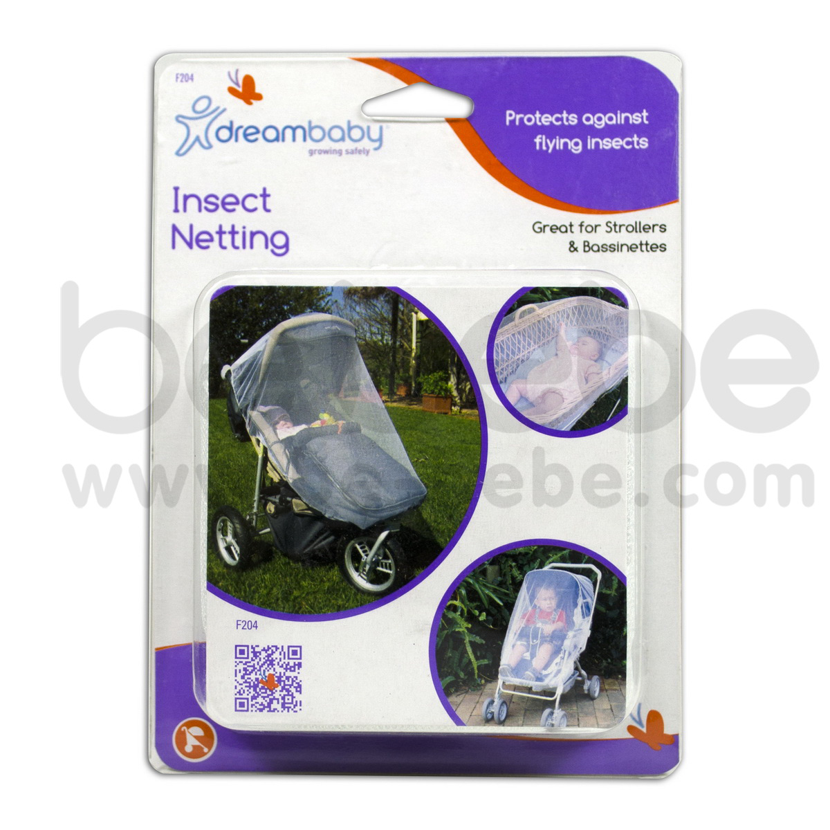 Dreambaby : STROLLER & BASSINET INSECT NETTING / F204