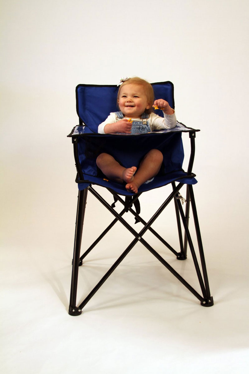 ciao baby® : เก้าอี้ทานข้าวพกพา-HB2006 (ฟ้า)