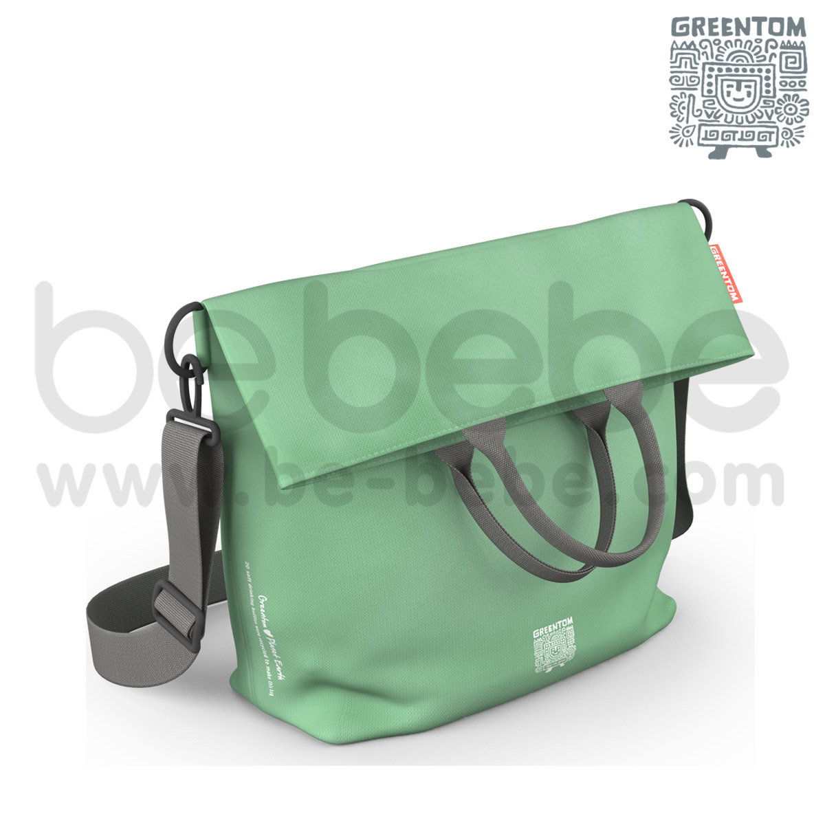 Greentom : กระเป๋าใส่ผ้าอ้อม Diaper Bag / เขียวมิ้นท์